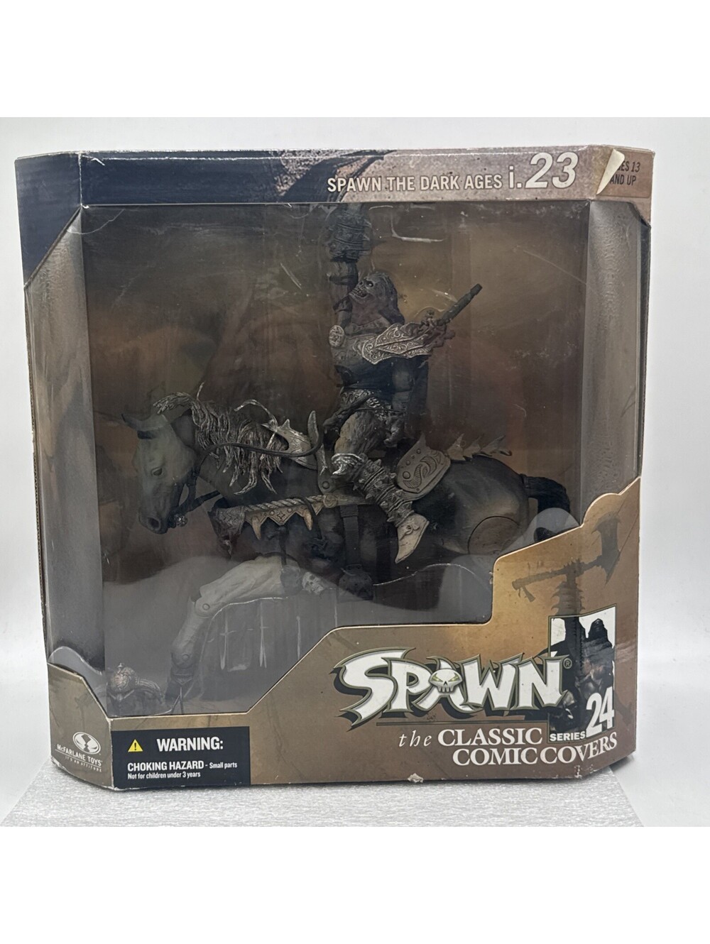 Spawn Series 24 Dark Ages i. 23 Black Knight Comic Cover McFarlane 2003 New